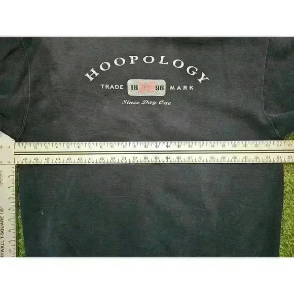 Y2K HOOPOLOGY Basketball Sweatshirt Adult Sz XL Faded - Picture 6 of 8
